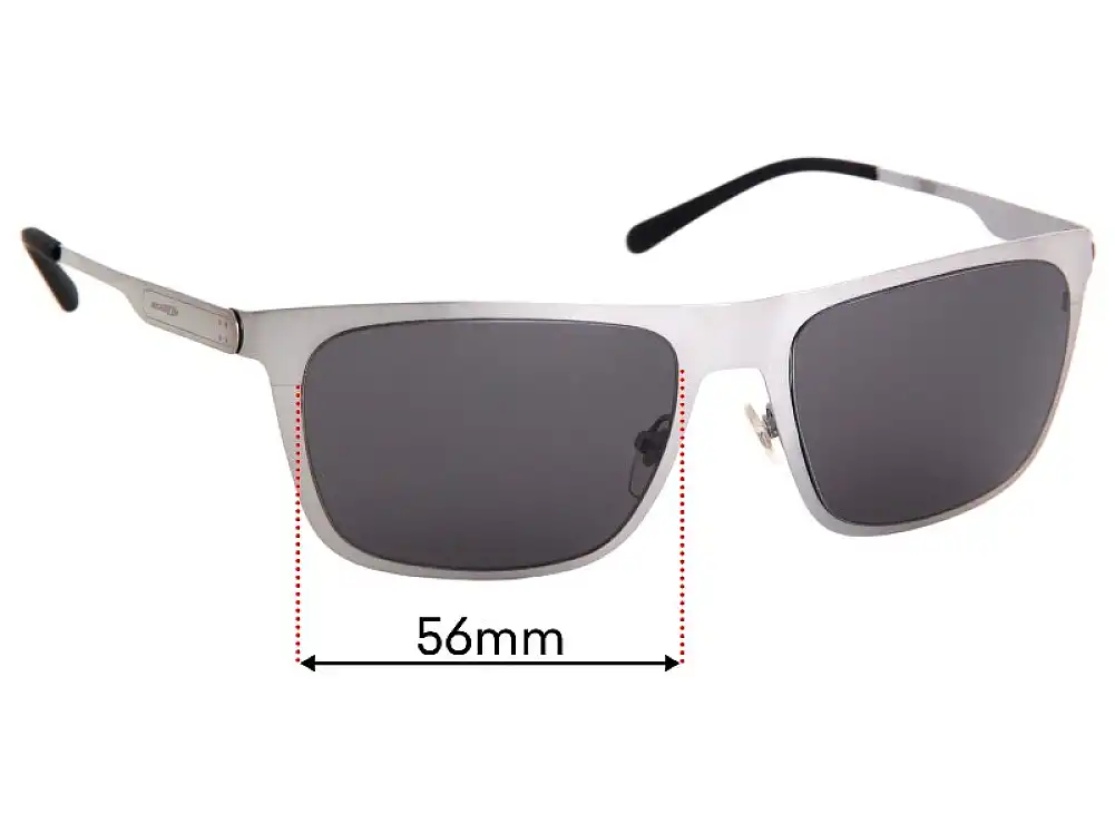 Sunglass Fix Replacement Lenses for Arnette Back Side AN3076 - 56mm Wide Sunglass Fix Replacement Lenses for Arnette Back Side AN3076 - 56mm Wide