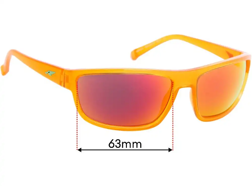 Sunglass Fix Replacement Lenses for Arnette Borrow AN4259 - 63mm Wide Sunglass Fix Replacement Lenses for Arnette Borrow AN4259 - 63mm Wide