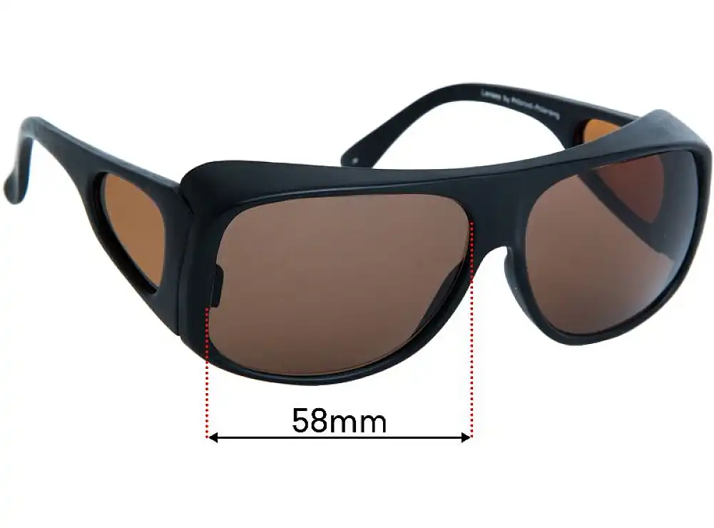 Sunglass Fix Replacement Lenses for Cancer Council 9601LK - 58mm Wide Sunglass Fix Replacement Lenses for Cancer Council 9601LK - 58mm Wide