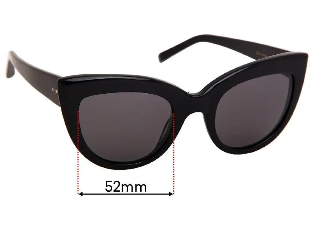 Sunglass Fix Replacement Lenses for Bailey Nelson Lucette - 52mm Wide Sunglass Fix Replacement Lenses for Bailey Nelson Lucette - 52mm Wide