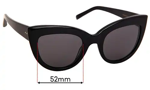 Sunglass Fix Replacement Lenses for Bailey Nelson Lucette - 52mm Wide Sunglass Fix Replacement Lenses for Bailey Nelson Lucette - 52mm Wide