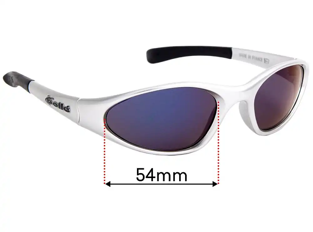 Sunglass Fix Replacement Lenses for Bolle Swisher - 54mm Wide Sunglass Fix Replacement Lenses for Bolle Swisher - 54mm Wide