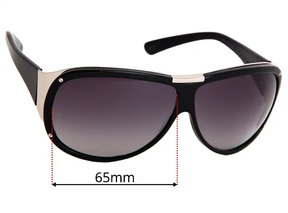 Sunglass Fix Replacement Lenses for Bottega Veneta BV 20/S - 65mm Wide Sunglass Fix Replacement Lenses for Bottega Veneta BV 20/S - 65mm Wide