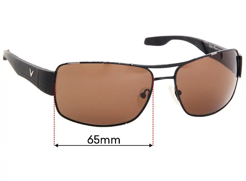 Sunglass Fix Replacement Lenses for Callaway Golf Eyewear C80004 - 65mm Wide Sunglass Fix Replacement Lenses for Callaway Golf Eyewear C80004 - 65mm Wide