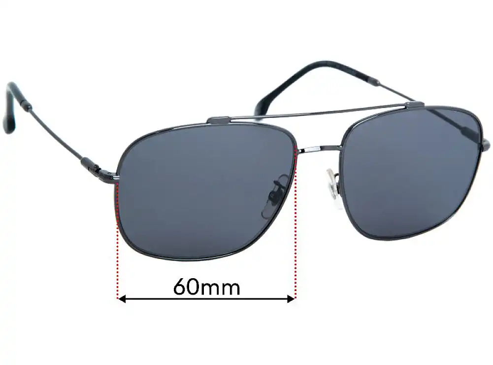 Sunglass Fix Replacement Lenses for Carrera 182/F/S - 60mm Wide Sunglass Fix Replacement Lenses for Carrera 182/F/S - 60mm Wide