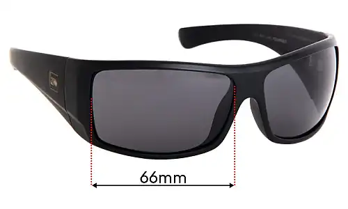 Sunglass Fix Replacement Lenses for Carve Wolf Pak - 66mm Wide Sunglass Fix Replacement Lenses for Carve Wolf Pak - 66mm Wide