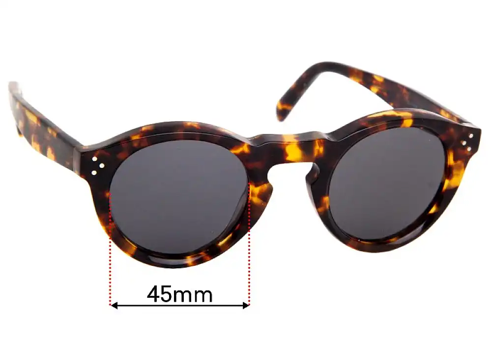 Sunglass Fix Replacement Lenses for Celine CL 41370/S - 45mm Wide Sunglass Fix Replacement Lenses for Celine CL 41370/S - 45mm Wide