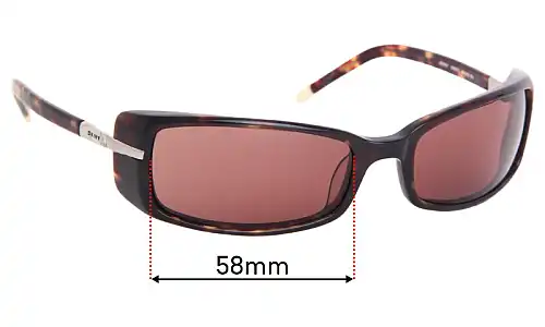 Sunglass Fix Replacement Lenses for DKNY DY4031 - 58mm Wide DKNY DY4031 Replacement Lenses 58mm wide