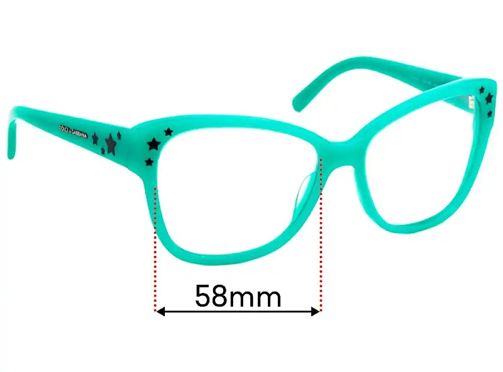 Sunglass Fix Replacement Lenses for Dolce & Gabbana DG4124 - 58mm Wide Sunglass Fix Replacement Lenses for Dolce & Gabbana DG4124 - 58mm Wide
