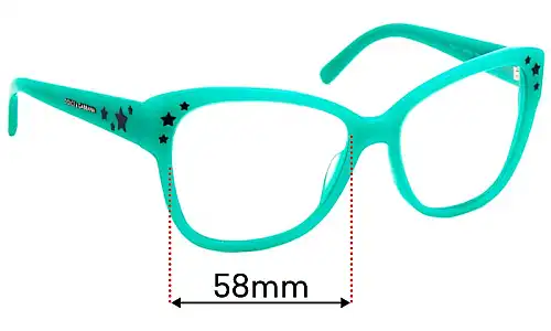 Sunglass Fix Replacement Lenses for Dolce & Gabbana DG4124 - 58mm Wide Sunglass Fix Replacement Lenses for Dolce & Gabbana DG4124 - 58mm Wide