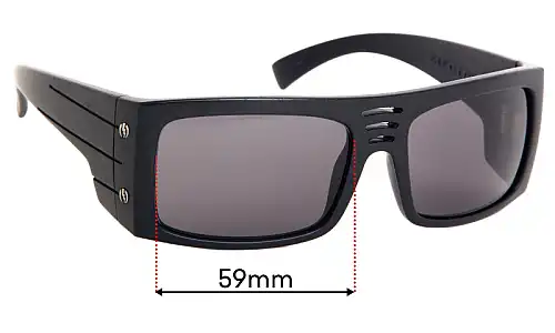 Sunglass Fix Replacement Lenses for Electric CB4 - 59mm Wide Sunglass Fix Replacement Lenses for Electric CB4 - 59mm Wide