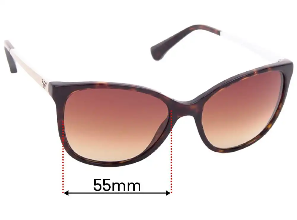 Emporio Armani EA4025 Replacement Lenses 55mm Emporio Armani EA4025 Replacement Lenses 55mm