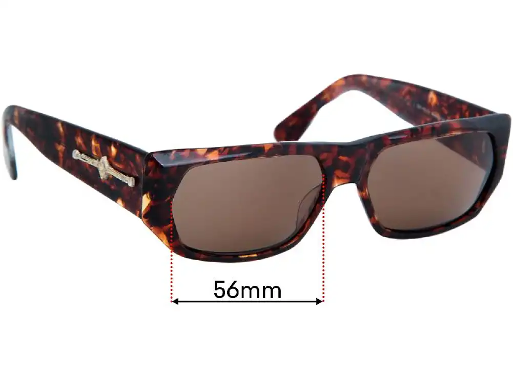 Sunglass Fix Replacement Lenses for Florence Design Linea Pitti MOD 409 - 56mm Wide Sunglass Fix Replacement Lenses for Florence Design Linea Pitti MOD 409 - 56mm Wide