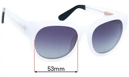 Sunglass Fix Replacement Lenses for Gorman Spotlight - 53mm Wide Sunglass Fix Replacement Lenses for Gorman Spotlight - 53mm Wide