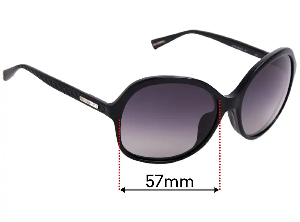 Sunglass Fix Replacement Lenses for Hugo Boss 0403/F/S - 57mm Wide Sunglass Fix Replacement Lenses for Hugo Boss 0403/F/S - 57mm Wide