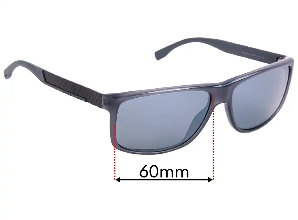 Sunglass Fix Replacement Lenses for Hugo Boss 0637/S - 60mm Wide Sunglass Fix Replacement Lenses for Hugo Boss 0637/S - 60mm Wide