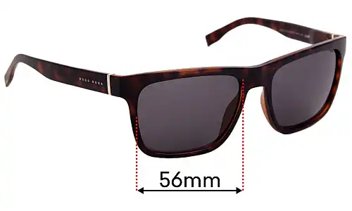 Sunglass Fix Replacement Lenses for Hugo Boss 0727/S - 56mm Wide Sunglass Fix Replacement Lenses for Hugo Boss 0727/S - 56mm Wide