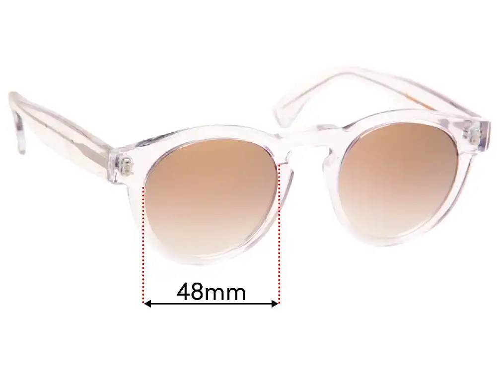 Sunglass Fix Replacement Lenses for Illesteva Leonard - 48mm Wide Sunglass Fix Replacement Lenses for Illesteva Leonard - 48mm Wide