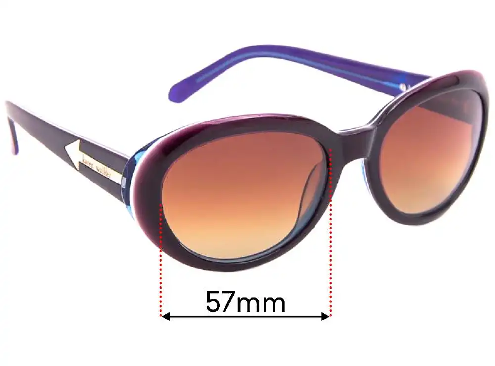 Sunglass Fix Replacement Lenses for Karen Walker Super Speed - 57mm Wide Sunglass Fix Replacement Lenses for Karen Walker Super Speed - 57mm Wide
