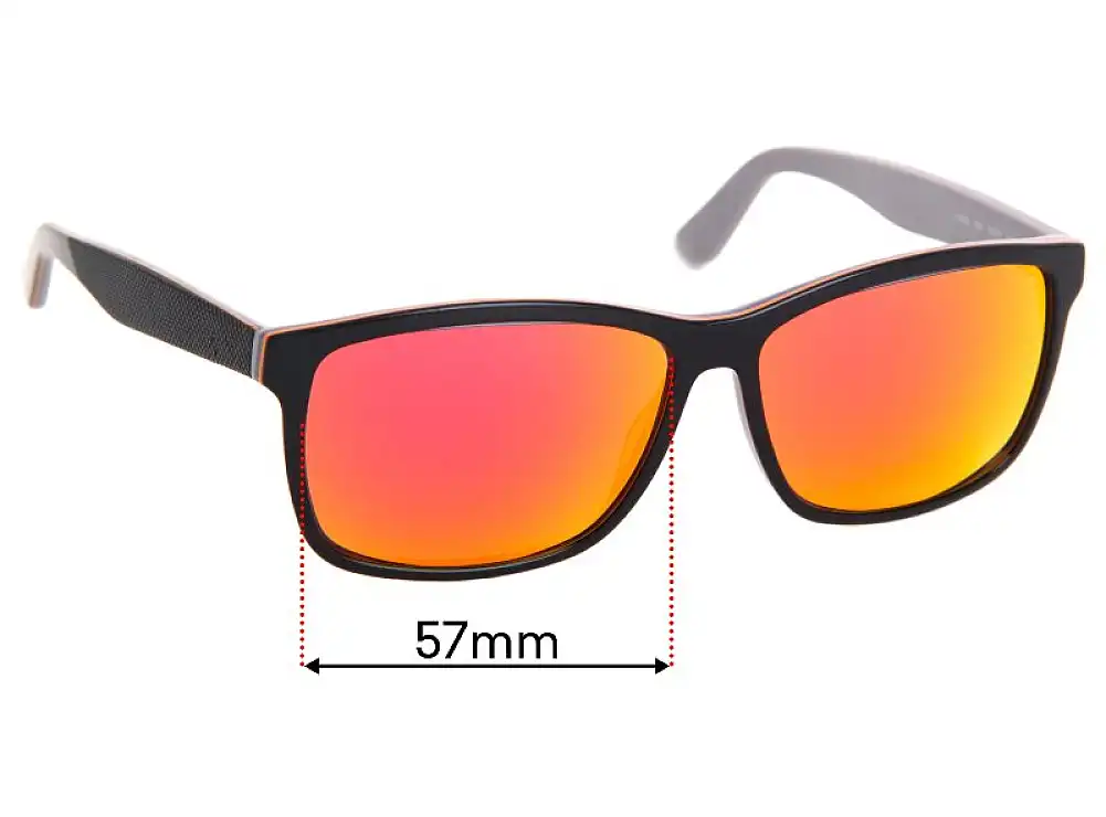 Sunglass Fix Replacement Lenses for Lacoste L705S - 57mm Wide Sunglass Fix Replacement Lenses for Lacoste L705S - 57mm Wide