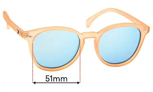 Sunglass Fix Replacement Lenses for Le Specs Bandwagon - 51mm Wide Sunglass Fix Replacement Lenses for Le Specs Bandwagon - 51mm Wide
