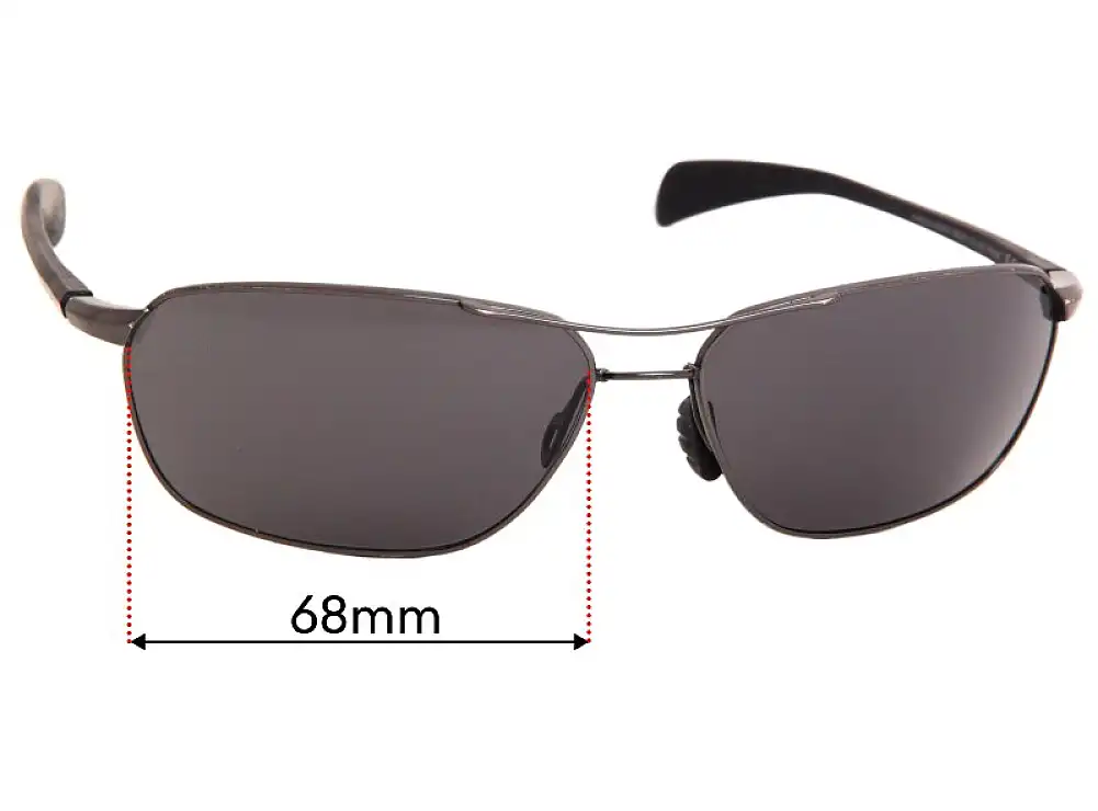 Sunglass Fix Replacement Lenses for Maui Jim MJ325 Kahului Harbor - 68mm Wide Sunglass Fix Replacement Lenses for Maui Jim MJ325 Kahului Harbor - 68mm Wide