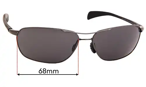 Sunglass Fix Replacement Lenses for Maui Jim MJ325 Kahului Harbor - 68mm Wide Sunglass Fix Replacement Lenses for Maui Jim MJ325 Kahului Harbor - 68mm Wide