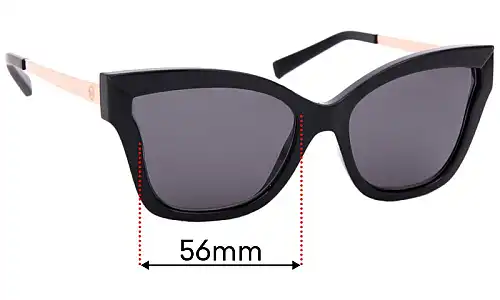 Sunglass Fix Replacement Lenses for Michael Kors MK2072 Barbados - 56mm Wide Sunglass Fix Replacement Lenses for Michael Kors MK2072 Barbados - 56mm Wide