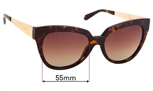 Sunglass Fix Replacement Lenses for Michael Kors MK2090 Paloma I - 55mm Wide Sunglass Fix Replacement Lenses for Michael Kors MK2090 Paloma I - 55mm Wide
