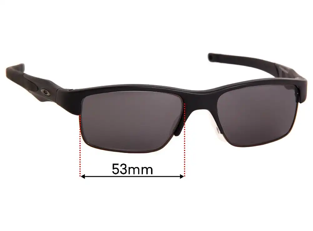 Sunglass Fix Replacement Lenses for Oakley Crosslink OX3128 - 53mm Wide Sunglass Fix Replacement Lenses for Oakley Crosslink OX3128 - 53mm Wide