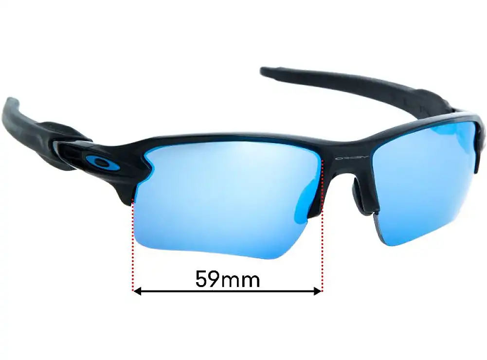 Sunglass Fix Replacement Lenses for Oakley Flak 2.0 XL OO9188 - 59mm Wide Sunglass Fix Replacement Lenses for Oakley Flak 2.0 XL OO9188 - 59mm Wide