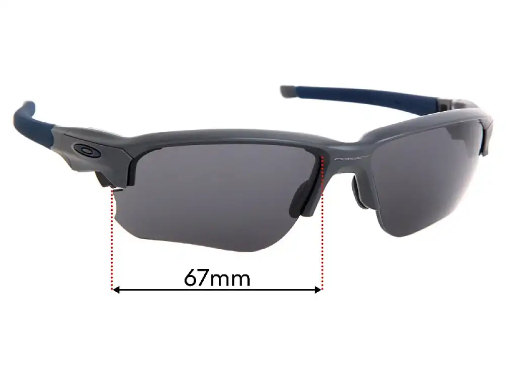 Sunglass Fix Replacement Lenses for Oakley Flak Draft OO9364 - 67mm Wide Sunglass Fix Replacement Lenses for Oakley Flak Draft OO9364 - 67mm Wide
