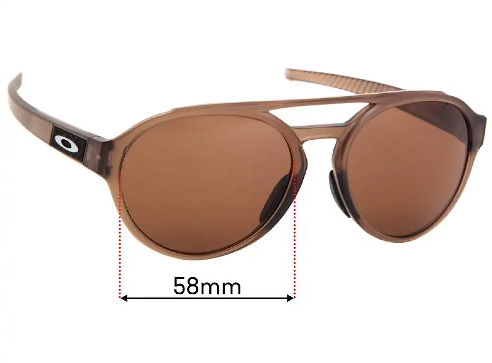 Sunglass Fix Replacement Lenses for Oakley Forager OO9421 - 58mm Wide Sunglass Fix Replacement Lenses for Oakley Forager OO9421 - 58mm Wide