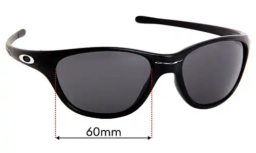 Sunglass Fix Replacement Lenses for Oakley Frogskins (New) Gen2 - 60mm Wide Oakley Frogskins (New) Gen2 Replacement Lenses 60mm wide