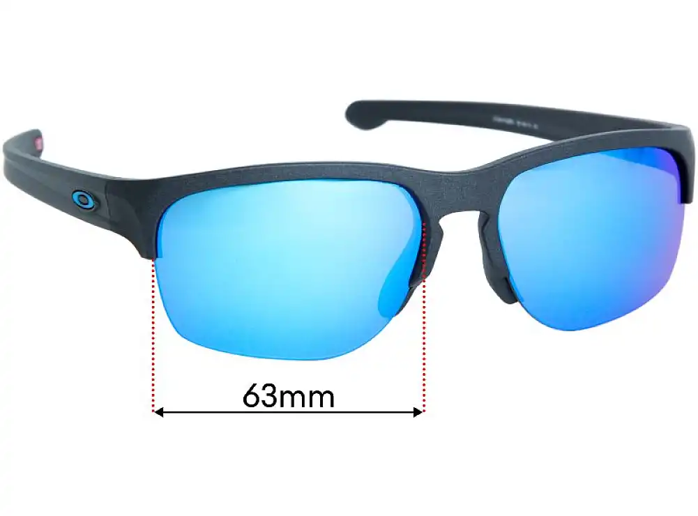 Sunglass Fix Replacement Lenses for Oakley Sliver Edge OO9414 (Asian Fit) - 63mm Wide Sunglass Fix Replacement Lenses for Oakley Sliver Edge OO9414 (Asian Fit) - 63mm Wide
