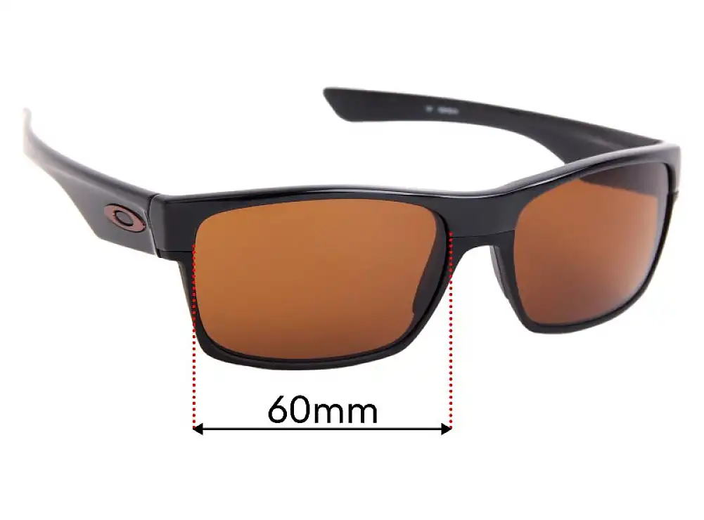 Sunglass Fix Replacement Lenses for Oakley TwoFace OO9189 - 60mm Wide Sunglass Fix Replacement Lenses for Oakley TwoFace OO9189 - 60mm Wide