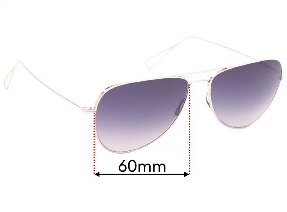 Sunglass Fix Replacement Lenses for Oliver Peoples Isabel Marant 1156s - 60mm Wide Sunglass Fix Replacement Lenses for Oliver Peoples Isabel Marant 1156s - 60mm Wide
