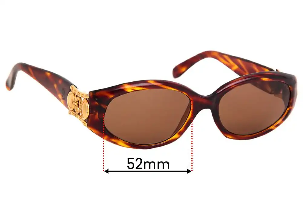 Sunglass Fix Replacement Lenses for Oroton HI 1184 - 52mm Wide Sunglass Fix Replacement Lenses for Oroton HI 1184 - 52mm Wide