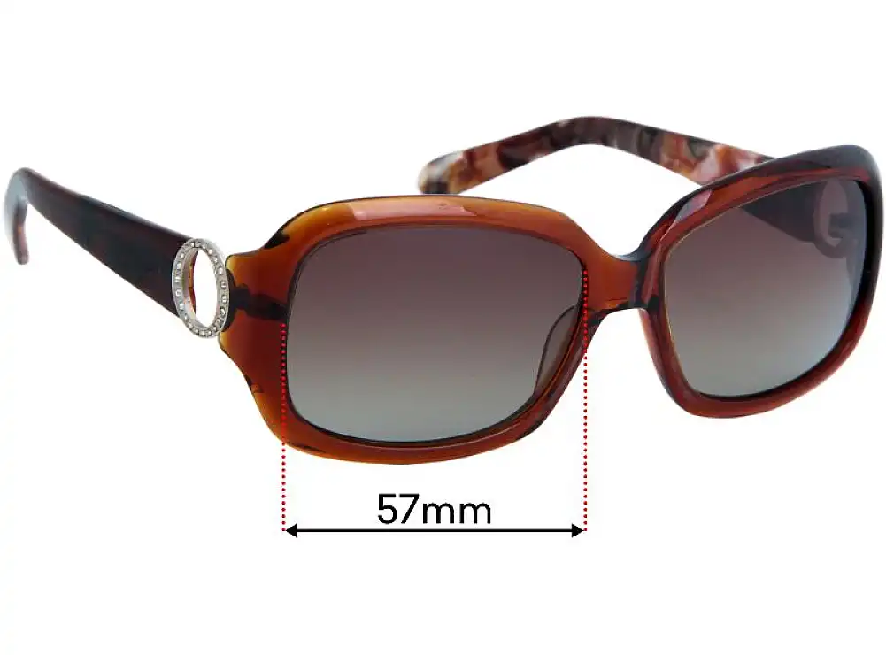 Sunglass Fix Replacement Lenses for Oroton Lyon - 57mm Wide Sunglass Fix Replacement Lenses for Oroton Lyon - 57mm Wide