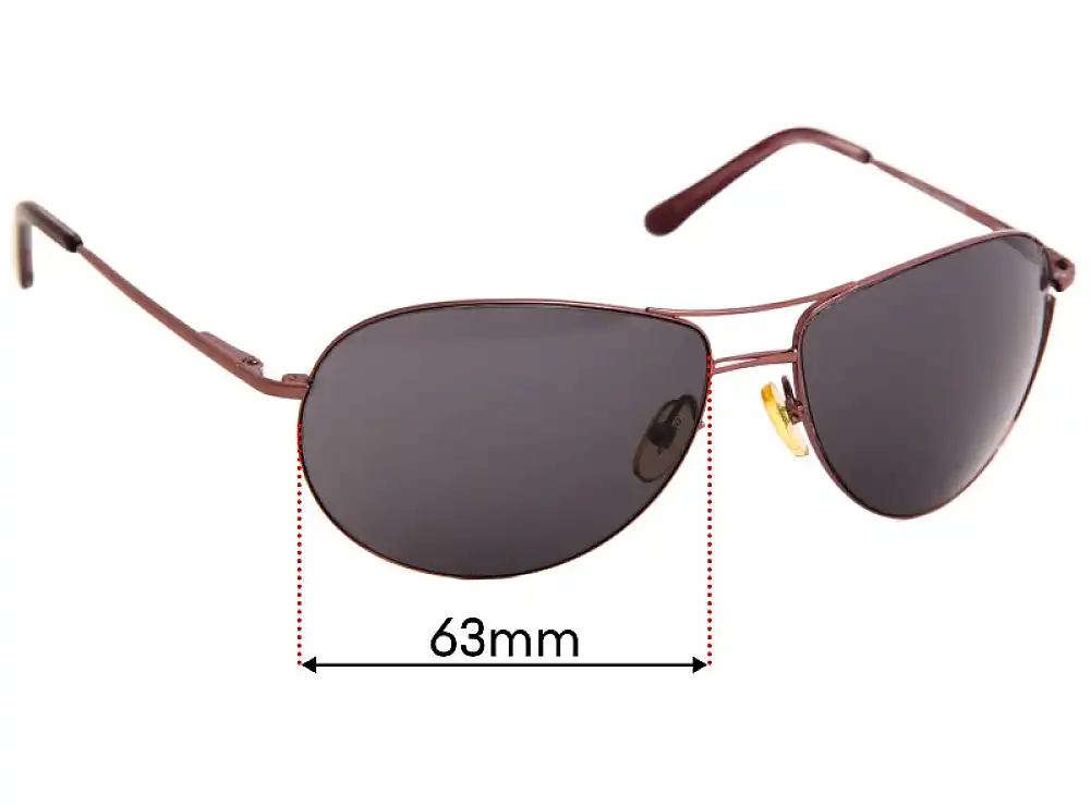 Sunglass Fix Replacement Lenses for Oroton Oahu - 63mm Wide Sunglass Fix Replacement Lenses for Oroton Oahu - 63mm Wide