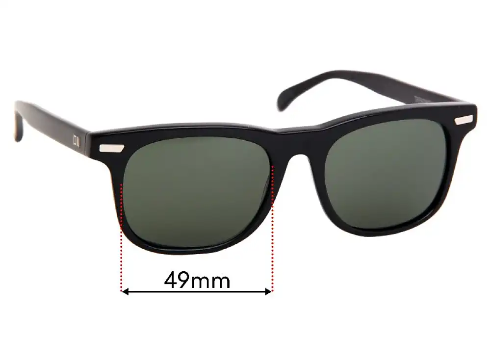 Sunglass Fix Replacement Lenses for Otis Trendwell - 49mm Wide Sunglass Fix Replacement Lenses for Otis Trendwell - 49mm Wide