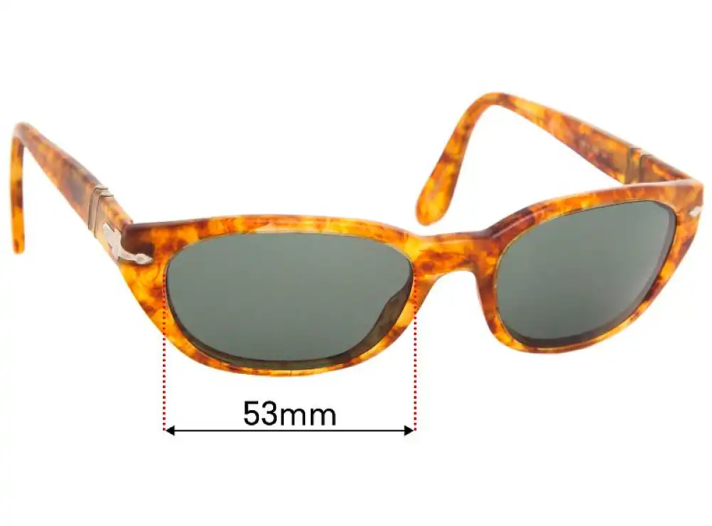 Sunglass Fix Replacement Lenses for Persol 2977-S - 53mm Wide Sunglass Fix Replacement Lenses for Persol 2977-S - 53mm Wide