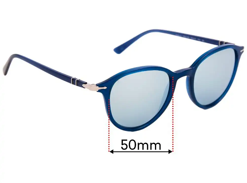 Sunglass Fix Replacement Lenses for Persol 3169-S - 50mm Wide Sunglass Fix Replacement Lenses for Persol 3169-S - 50mm Wide