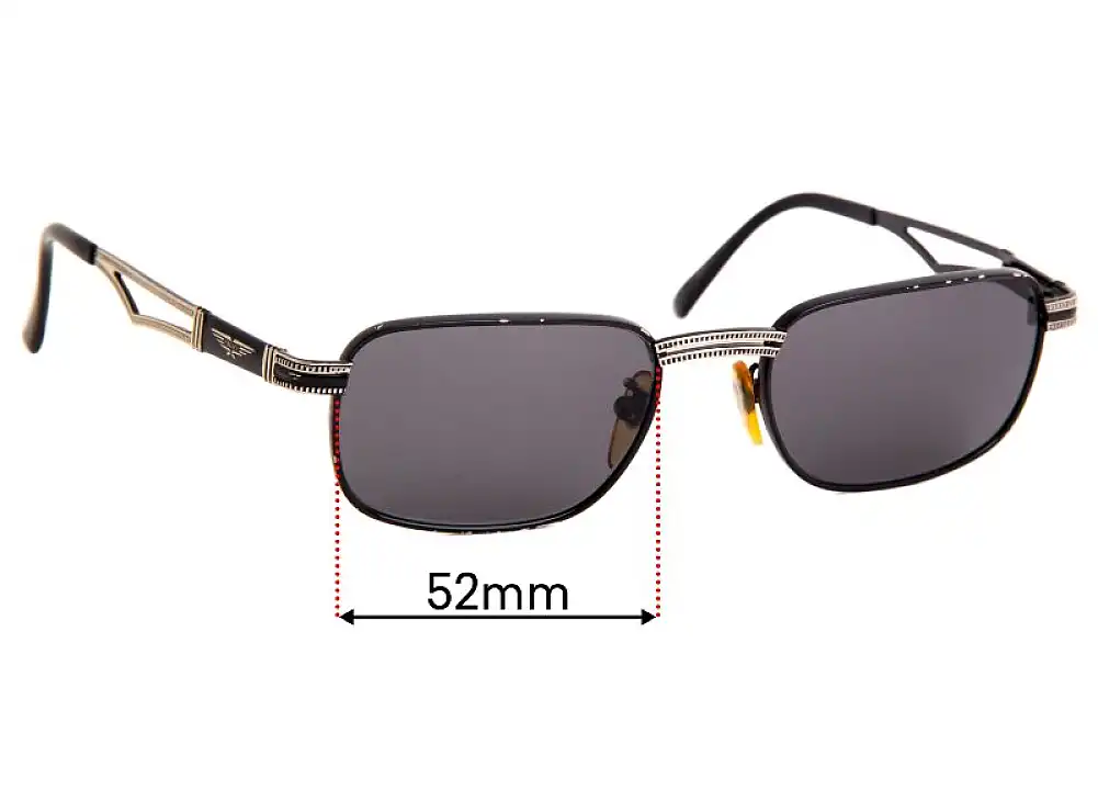 Sunglass Fix Replacement Lenses for Police Unknown - 52mm Wide Sunglass Fix Replacement Lenses for Police Unknown - 52mm Wide