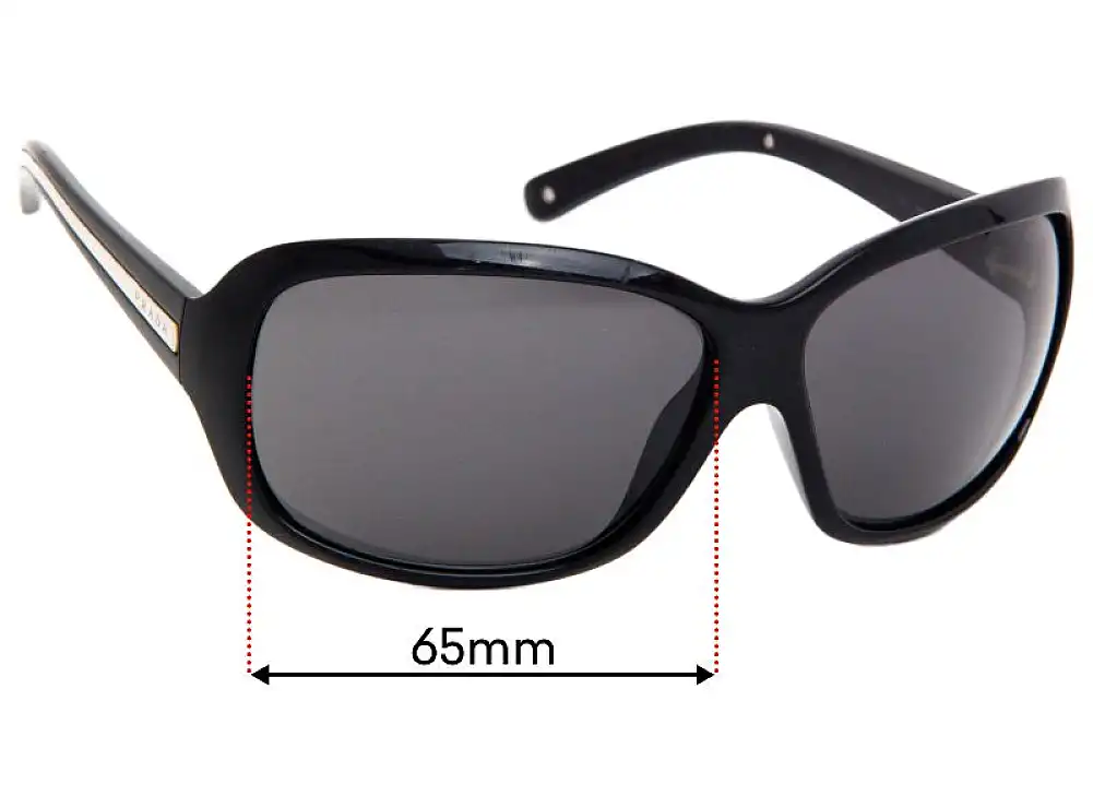 Sunglass Fix Replacement Lenses for Prada SPR20I - 65mm Wide Sunglass Fix Replacement Lenses for Prada SPR20I - 65mm Wide