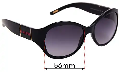 Sunglass Fix Replacement Lenses for Polo RA 5110 - 56mm Wide Polo RA 5110 Replacement Lenses 56mm wide