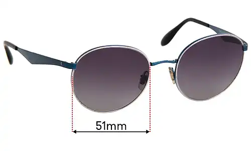 Sunglass Fix Replacement Lenses for Ray-Ban RB3537 - 51mm Wide Ray-Ban RB3537 Replacement Lenses 51mm wide