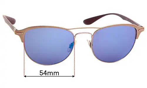 Sunglass Fix Replacement Lenses for Ray-Ban RB3596 - 54mm Wide Sunglass Fix Replacement Lenses for Ray-Ban RB3596 - 54mm Wide