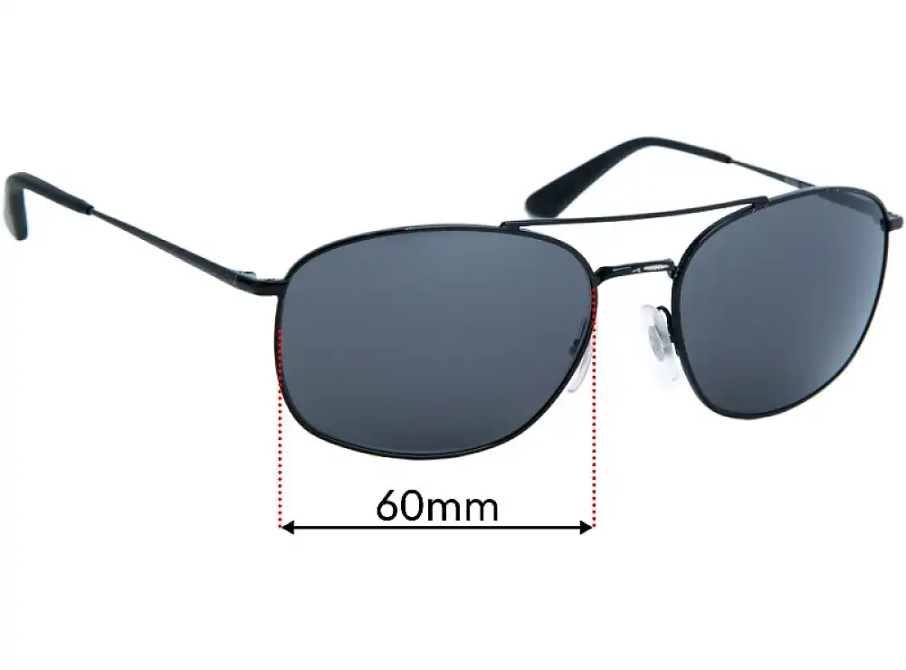 Sunglass Fix Replacement Lenses for Ray-Ban RB3654 - 60mm Wide Sunglass Fix Replacement Lenses for Ray-Ban RB3654 - 60mm Wide