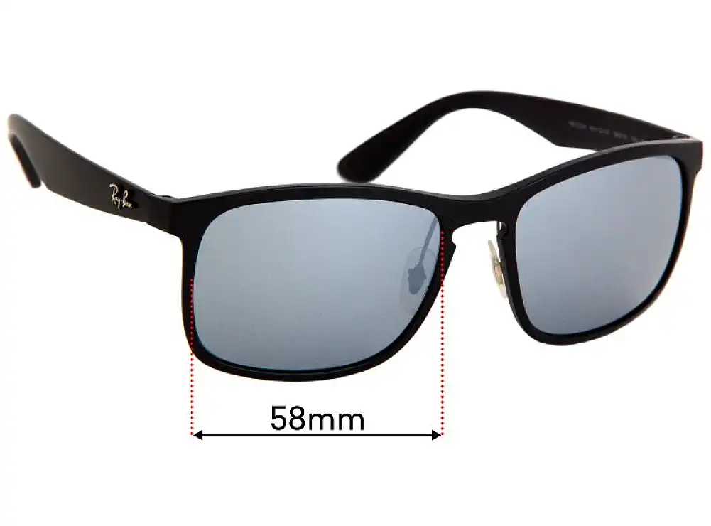Sunglass Fix Replacement Lenses for Ray-Ban RB4264 - 58mm Wide Sunglass Fix Replacement Lenses for Ray-Ban RB4264 - 58mm Wide